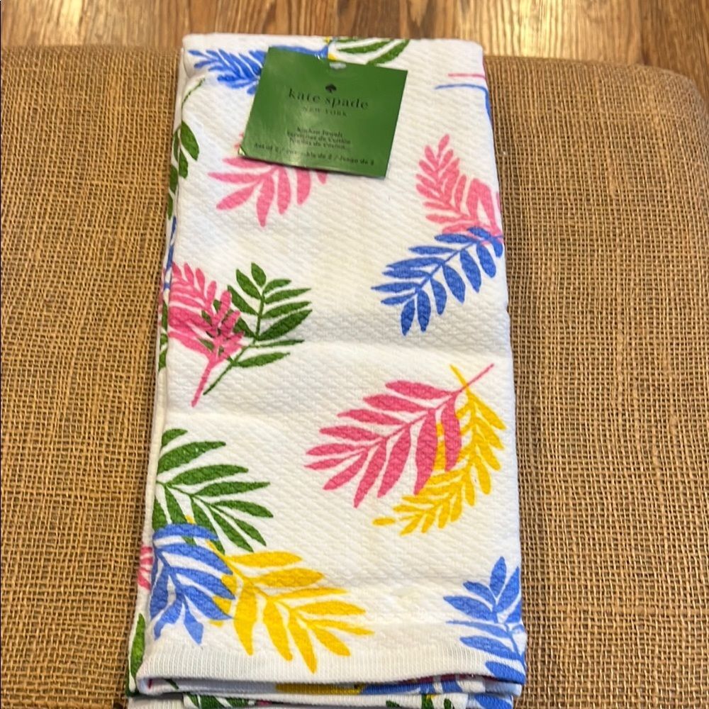Kate Spade Floral Kitchen Towels